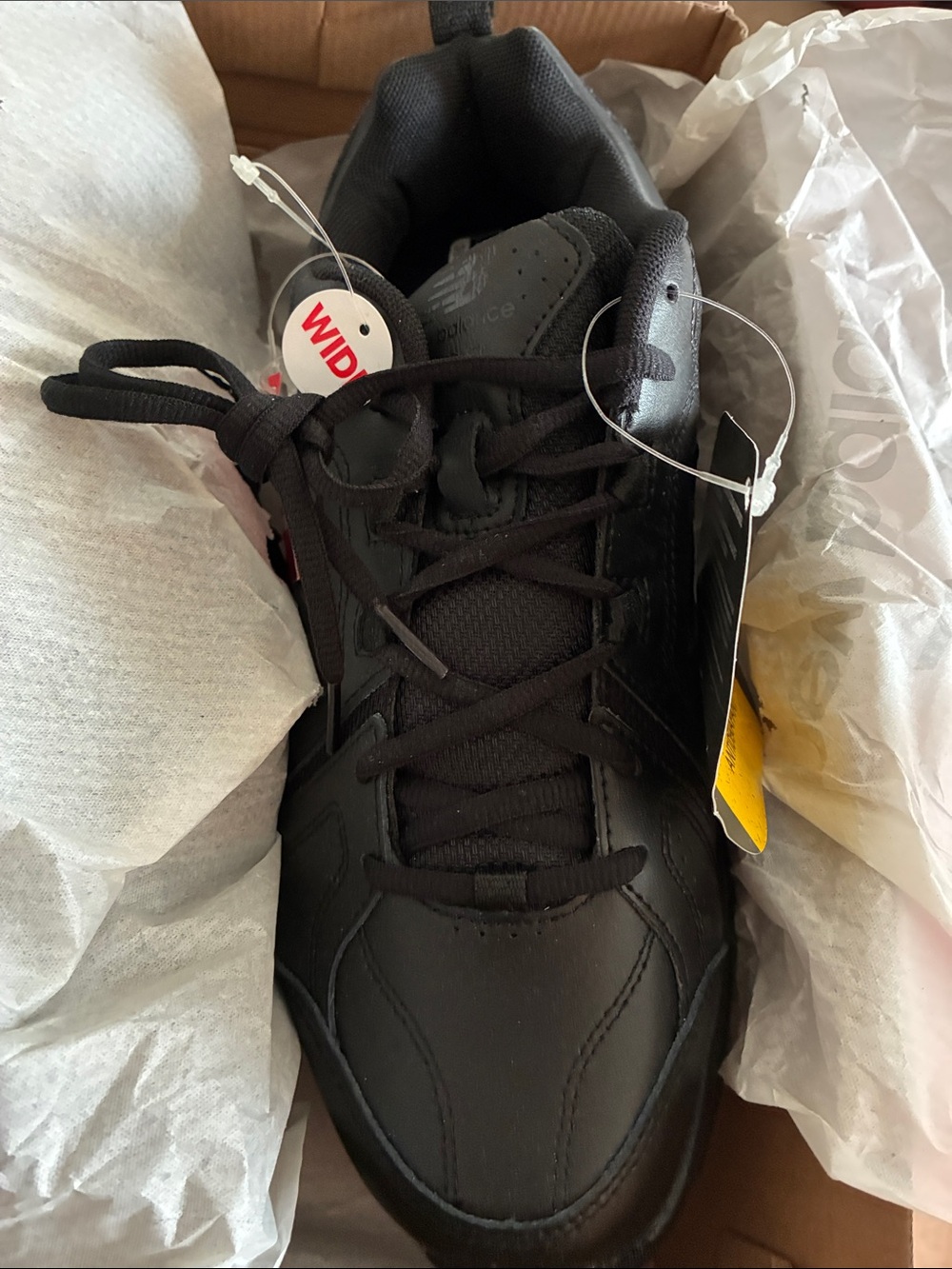 New Balance Black Men's Athletic Sneakers